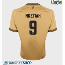 Maglie da calcio Crystal Palace Eddie Nketiah #9 Seconda Maglia 2025-26 Manica Corta